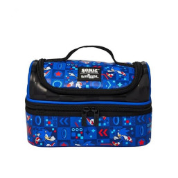 Smiggle - Sonic The Hedgehog Double Decker Lunchbox